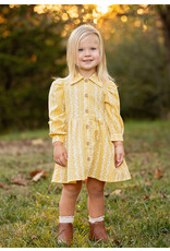 Mabel & Honey Mabel & Honey- Magnolia Yellow Dress