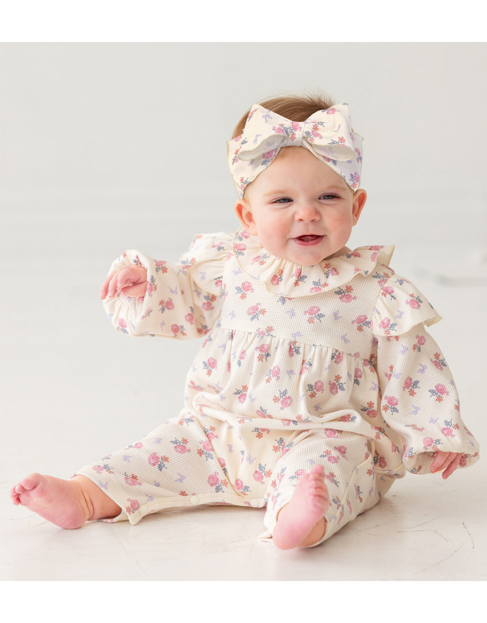 Mabel & Honey Mabel & Honey- Mia Purple Romper