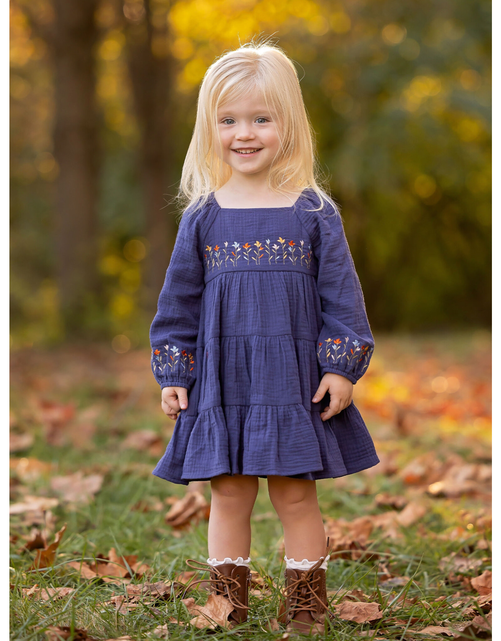 Mabel & Honey Mabel & Honey- Clara Blue Dress