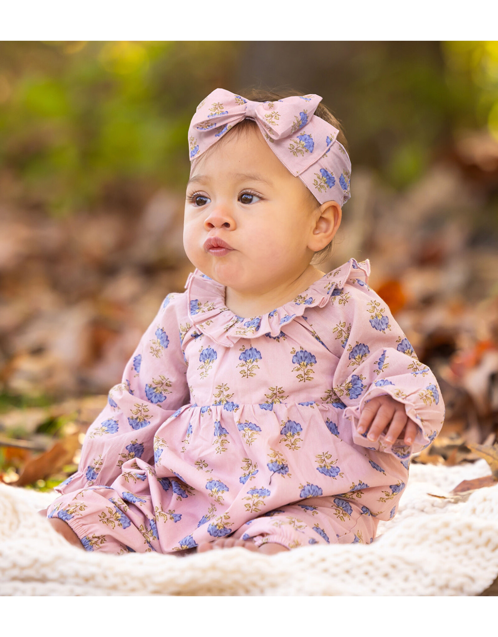 Mabel & Honey Mabel & Honey- Lavender Mae Romper