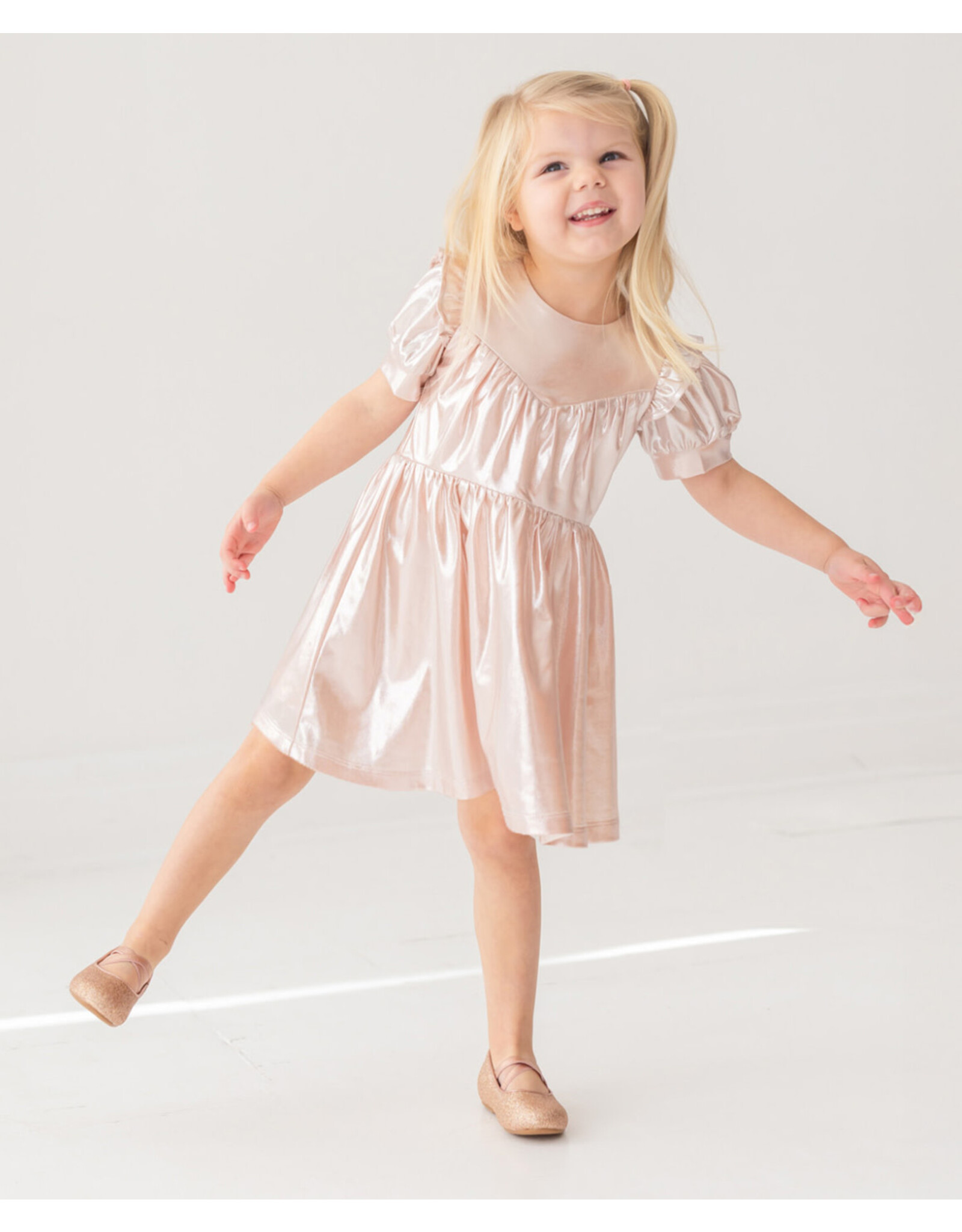 Isobella & Chloe Isobella & Chloe - Pink Golden Glow Dress