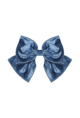 Isobella & Chloe Isobella & Chloe- Blue Velour Starry Hair Clip