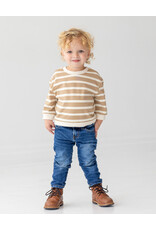 Beckett Bear Beckett & Bear - Mason Brown Stripe Top