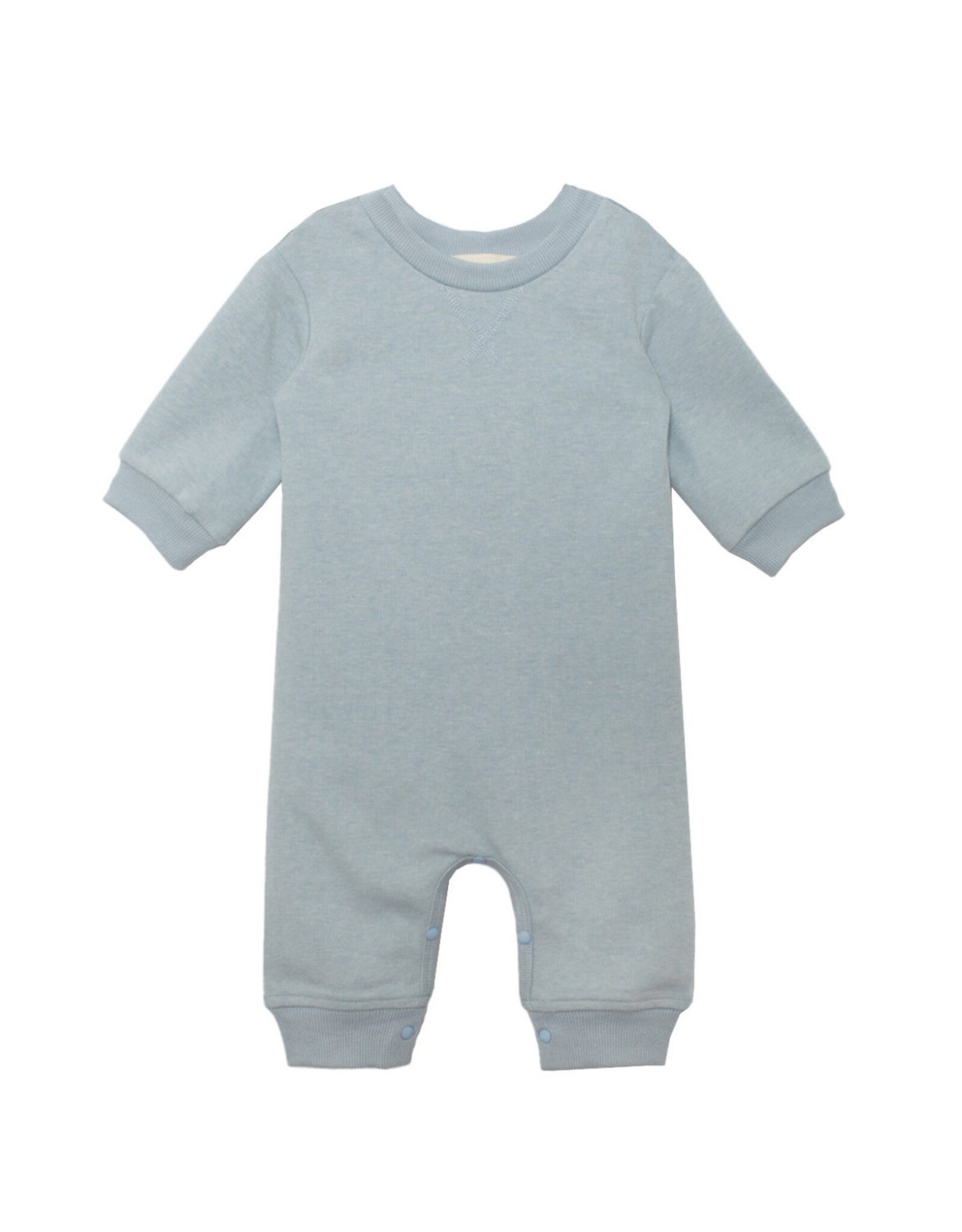 Beckett Bear Beckett & Bear - Aiden Blue Romper