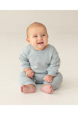 Beckett Bear Beckett & Bear - Aiden Blue Romper