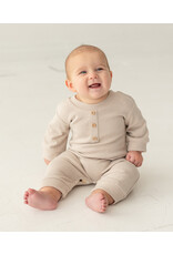 Beckett Bear Beckett & Bear - Isaac Ivory Romper