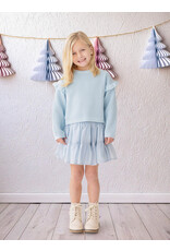 Isobella & Chloe Isobella & Chloe - Tutu in the Clouds Blue 2 PC Set