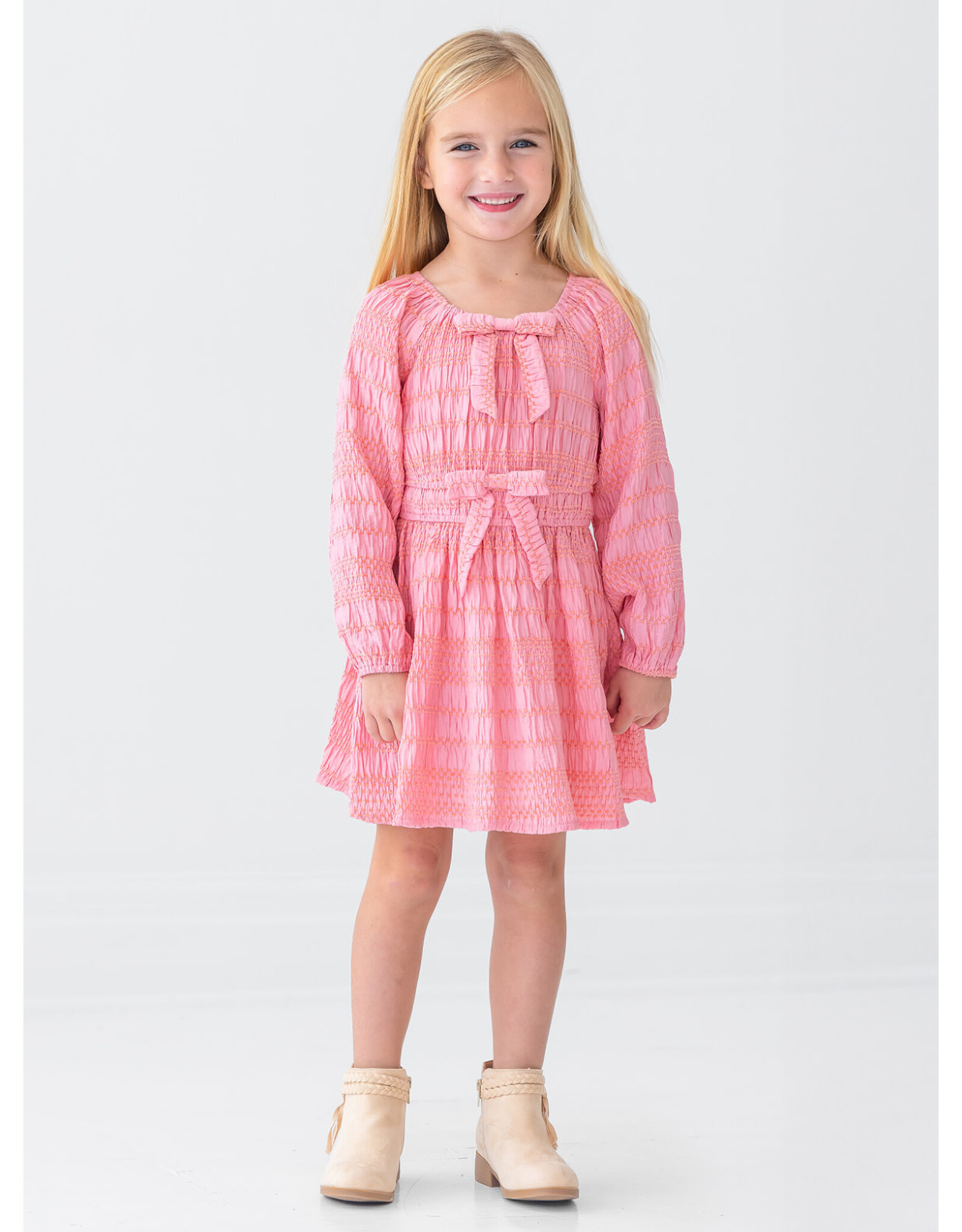 Mabel & Honey Mabel & Honey- Watermelon Lemonade Dress