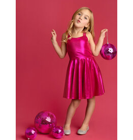 Isobella & Chloe Isobella & Chloe - Pink Glitterball Dress