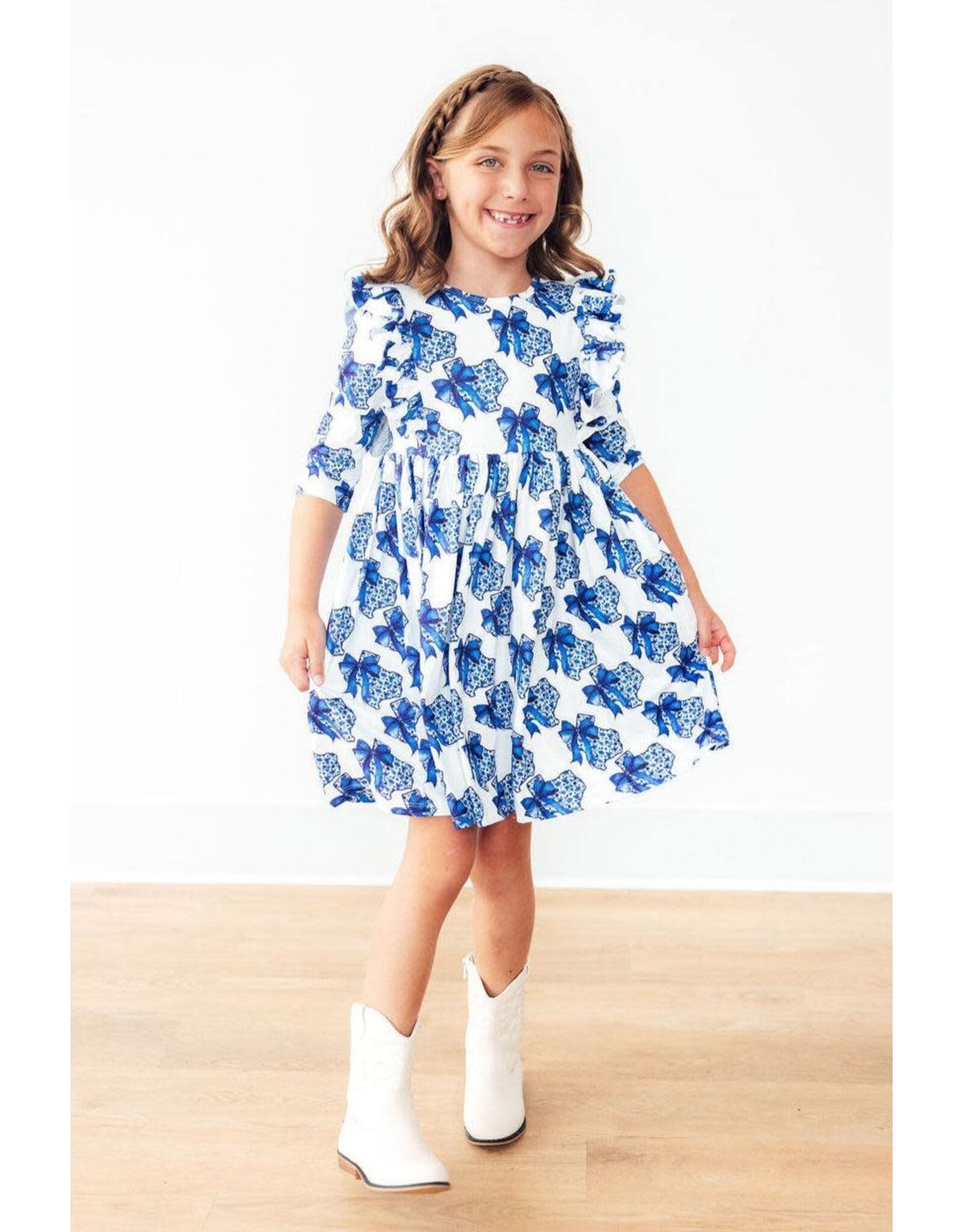 Mila & Rose Mila & Rose- Lone Star Ruffle Twirl Dress