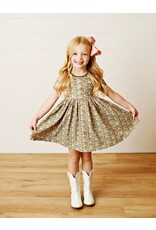 Swoon Baby Swoon Baby- Vintage Olive Dress