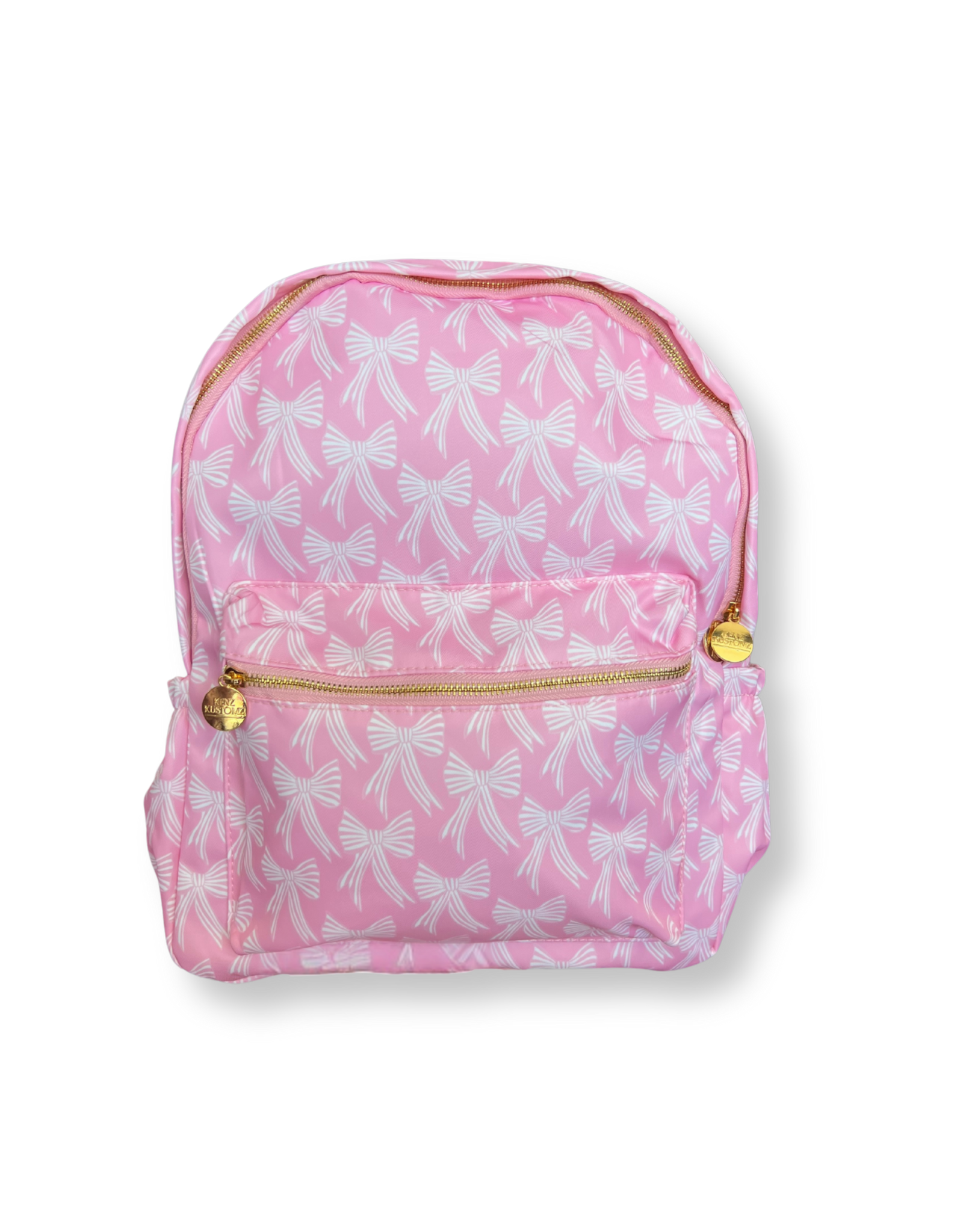 Kenzkustomz- Pink Bow Backpack