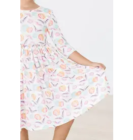 Mila & Rose Mila & Rose- Spooky Sweetheart 3/4 Sleeve Pocket Twirl Dress