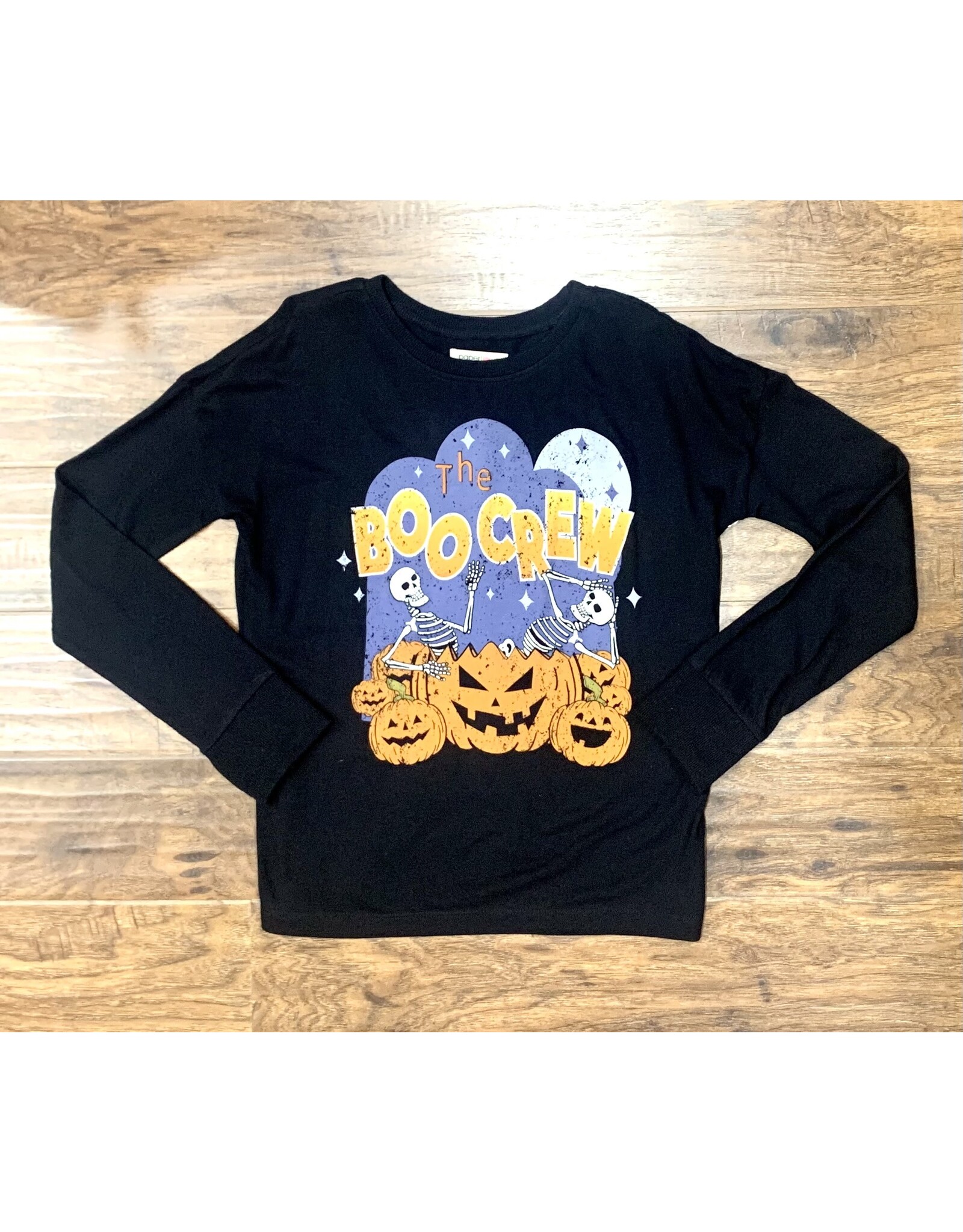 Paper Flowers- The Boo Crew Skeleton Graphic Thumbhole Top