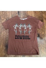 Sweet Soul- Dancing Skeleton Cowgirls Embroidery Tee