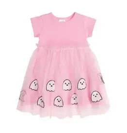 Sweet Wink- Ghost Sequin S/S Tutu Dress