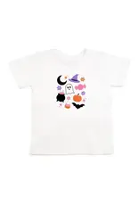 Sweet Wink- Halloween Fun TShirt: White