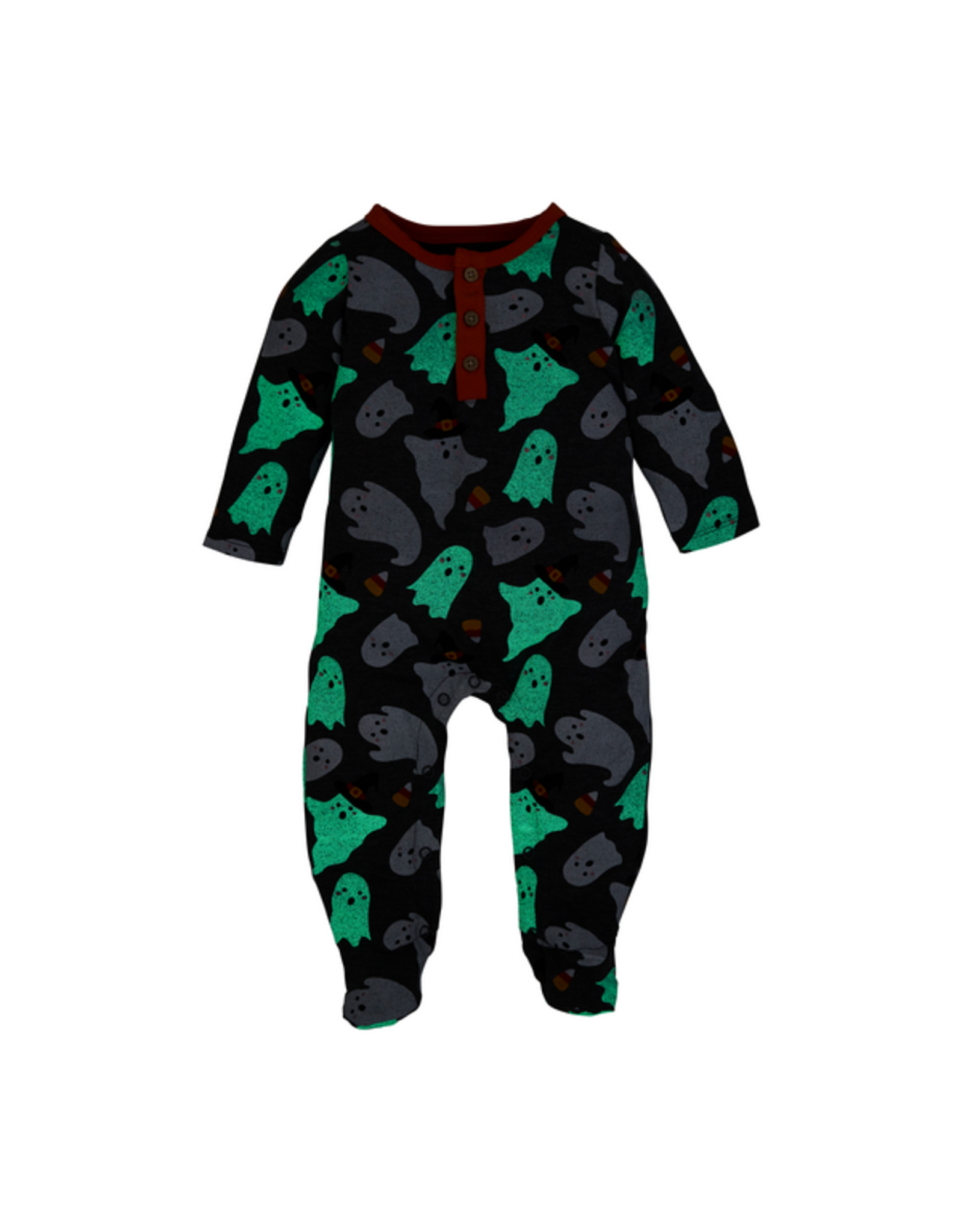 Mudpie Mud Pie- Ghost Glow Sleeper 0-3M