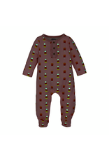 Mudpie Mud Pie- Candy Corn Glow Sleeper & Headband 0-3M