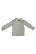 Millie Jay Millie Jay- Weston L/S Green Stripe Shirt
