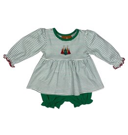 Millie Jay Millie Jay- Sparkly Trees Bloomer Set