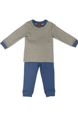 Millie Jay Millie Jay- Asher 2pc Brown & Blue Set