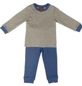 Millie Jay Millie Jay- Asher 2pc Brown & Blue Set