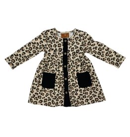 Millie Jay Millie Jay- Leopard L/S Dress