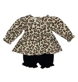 Millie Jay Millie Jay- Leopard L/S Bloomer Set