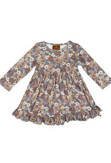 Millie Jay Millie Jay- Rose Floral L/S Dress