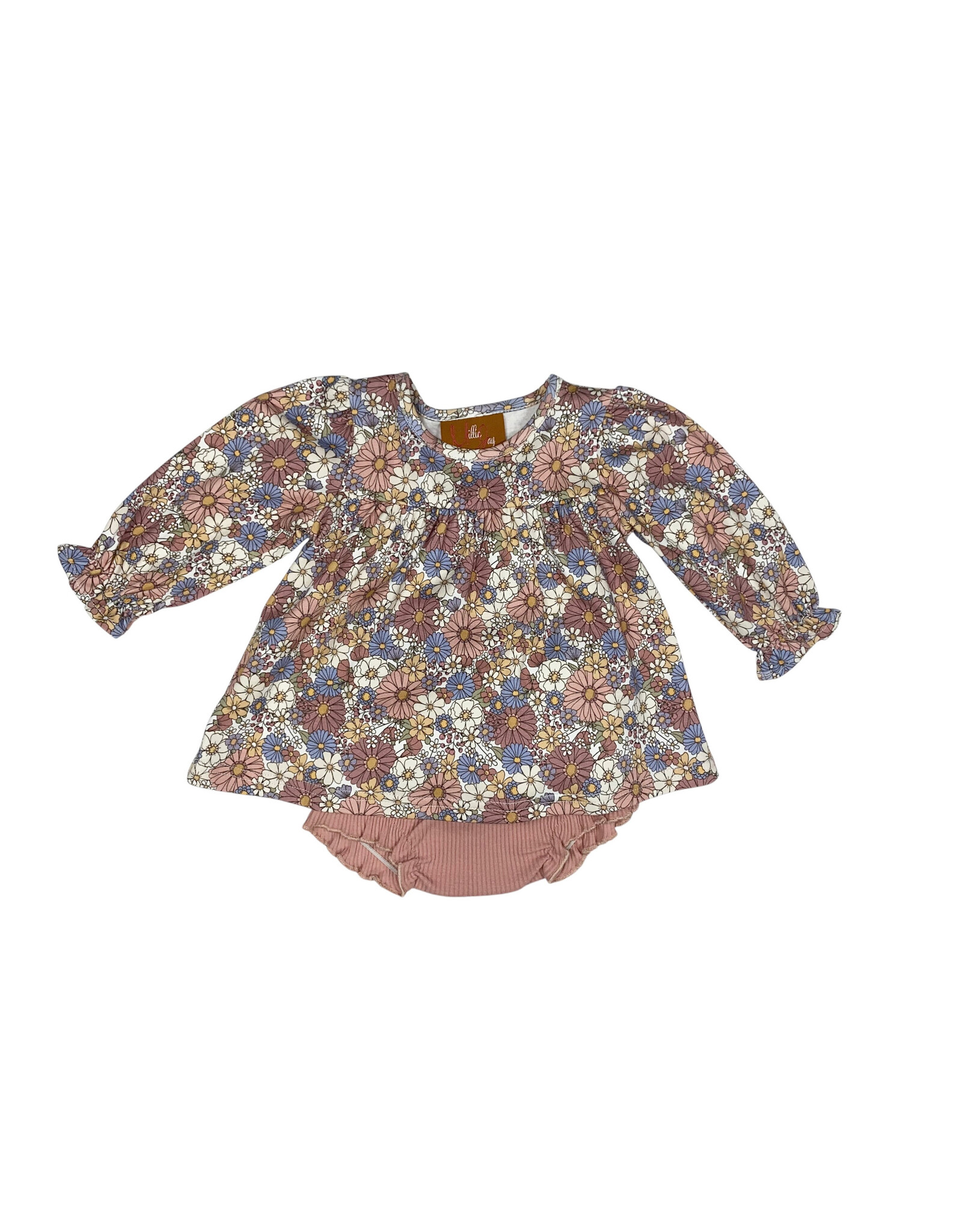 Millie Jay Millie Jay- Rose Floral Bloomer Set