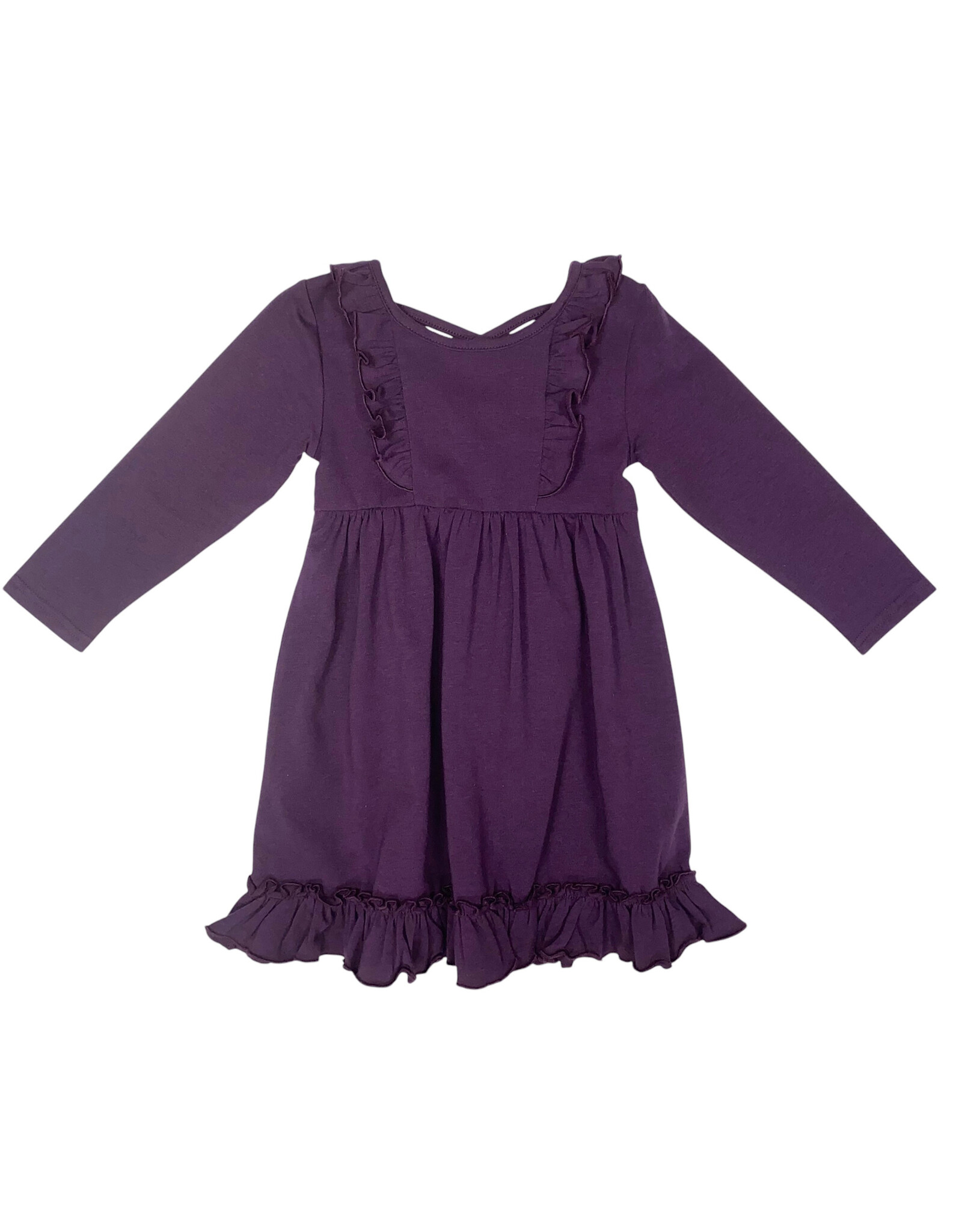 Millie Jay Millie Jay- Claire Crossback Purple Dress