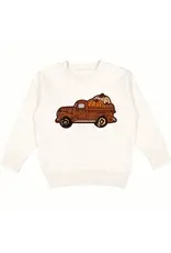 Sweet Wink- Fall Truck Patch Sweatshirt