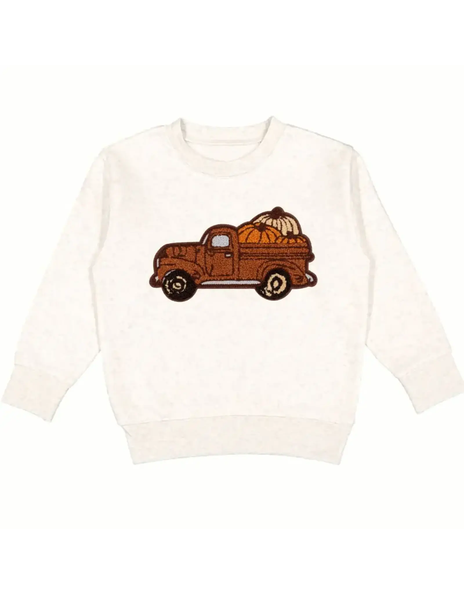 Sweet Wink- Fall Truck Patch Sweatshirt