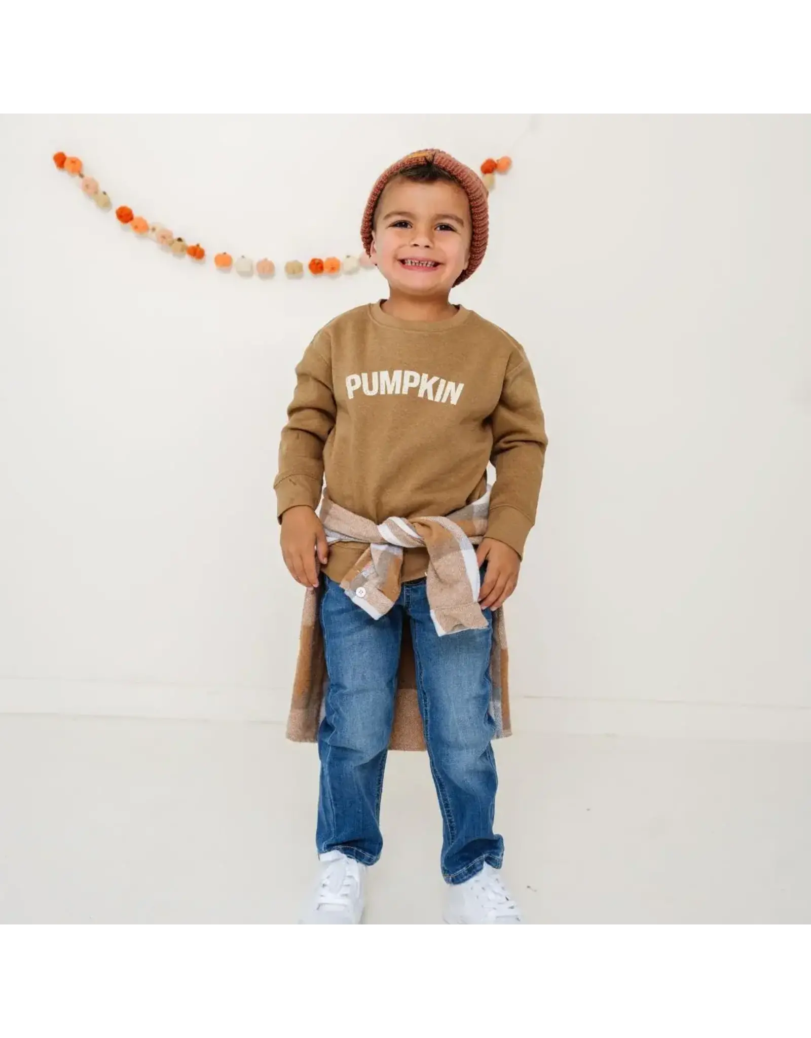 Sweet Wink- Pumpkin Mocha Sweatshirt