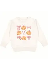Sweet Wink- Coquette Pumpkin Sweatshirt