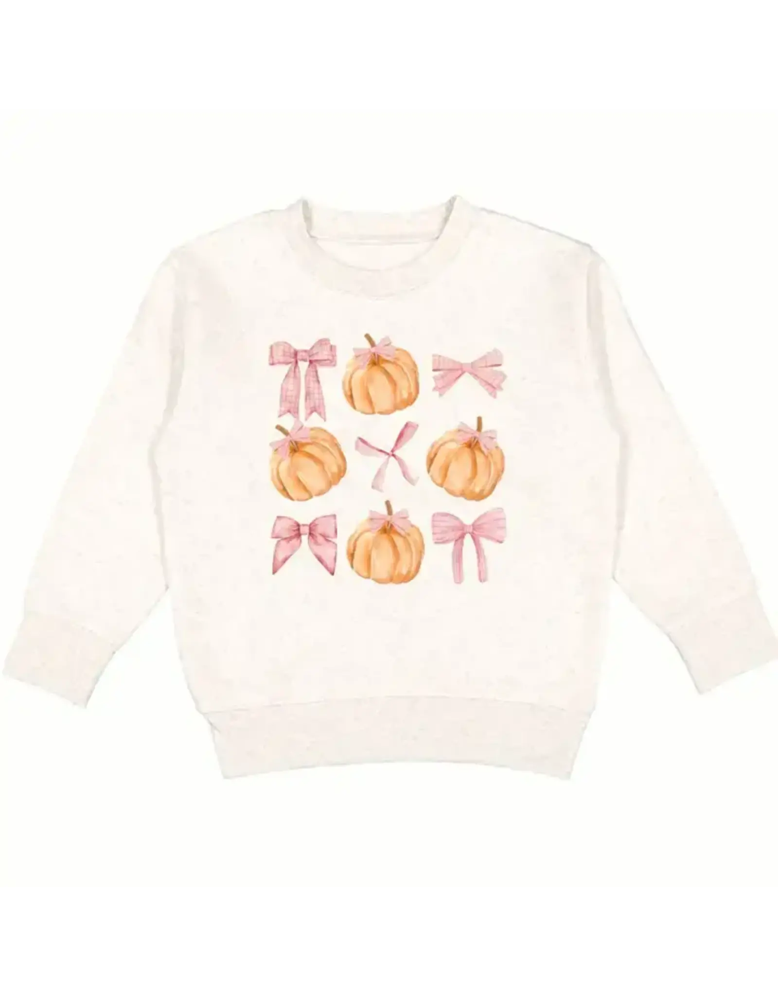 Sweet Wink- Coquette Pumpkin Sweatshirt