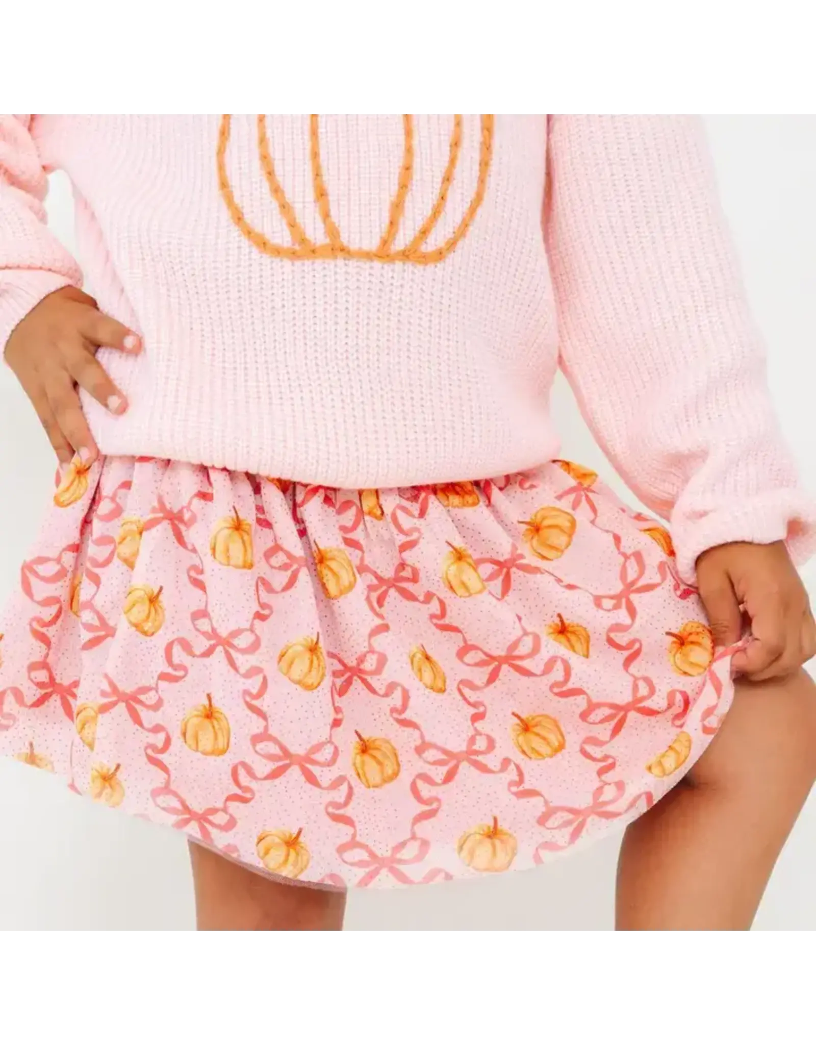 Sweet Wink- Pumpkin Trellis Tutu