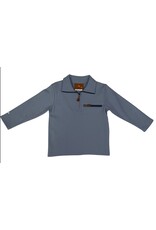 Millie Jay Millie Jay- Kingston 1/4 Zip Pullover Blue/Blue