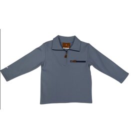 Millie Jay Millie Jay- Kingston 1/4 Zip Pullover Blue/Blue