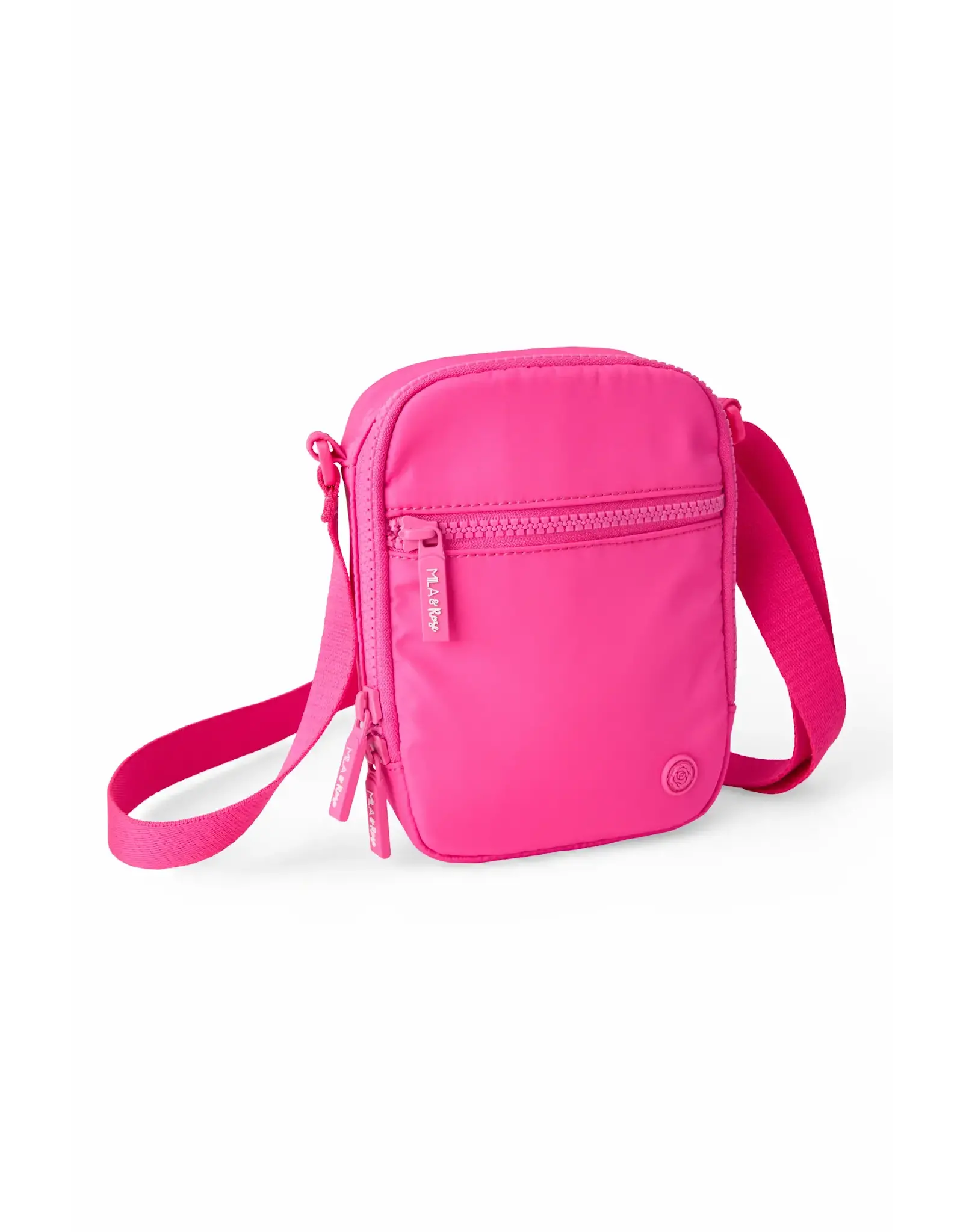 Mila & Rose Mila & Rose- Neon Pink Crossbody Bag