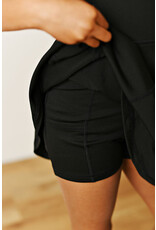 Swoon Baby Swoon Baby- Black Active Tennis Dress