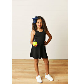 Swoon Baby Swoon Baby- Black Active Tennis Dress