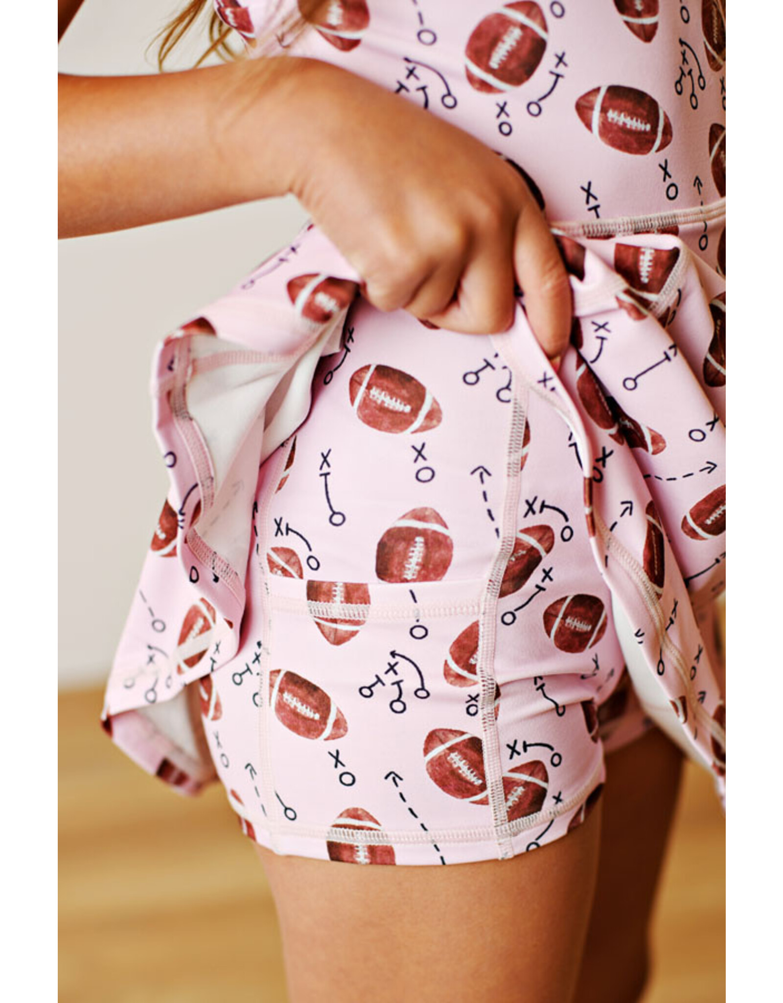 Swoon Baby Swoon Baby- Pink Active Football Dress