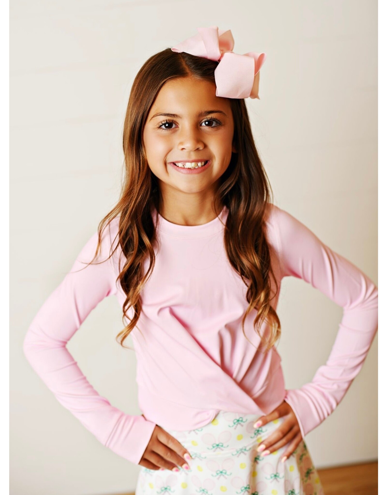 Swoon Baby Swoon Baby- Pink Knot Active Top