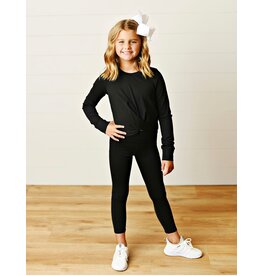 Swoon Baby Swoon Baby- Black Knot Active Top