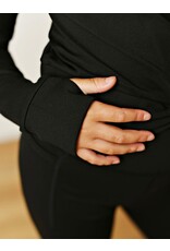 Swoon Baby Swoon Baby- Black Knot Active Top