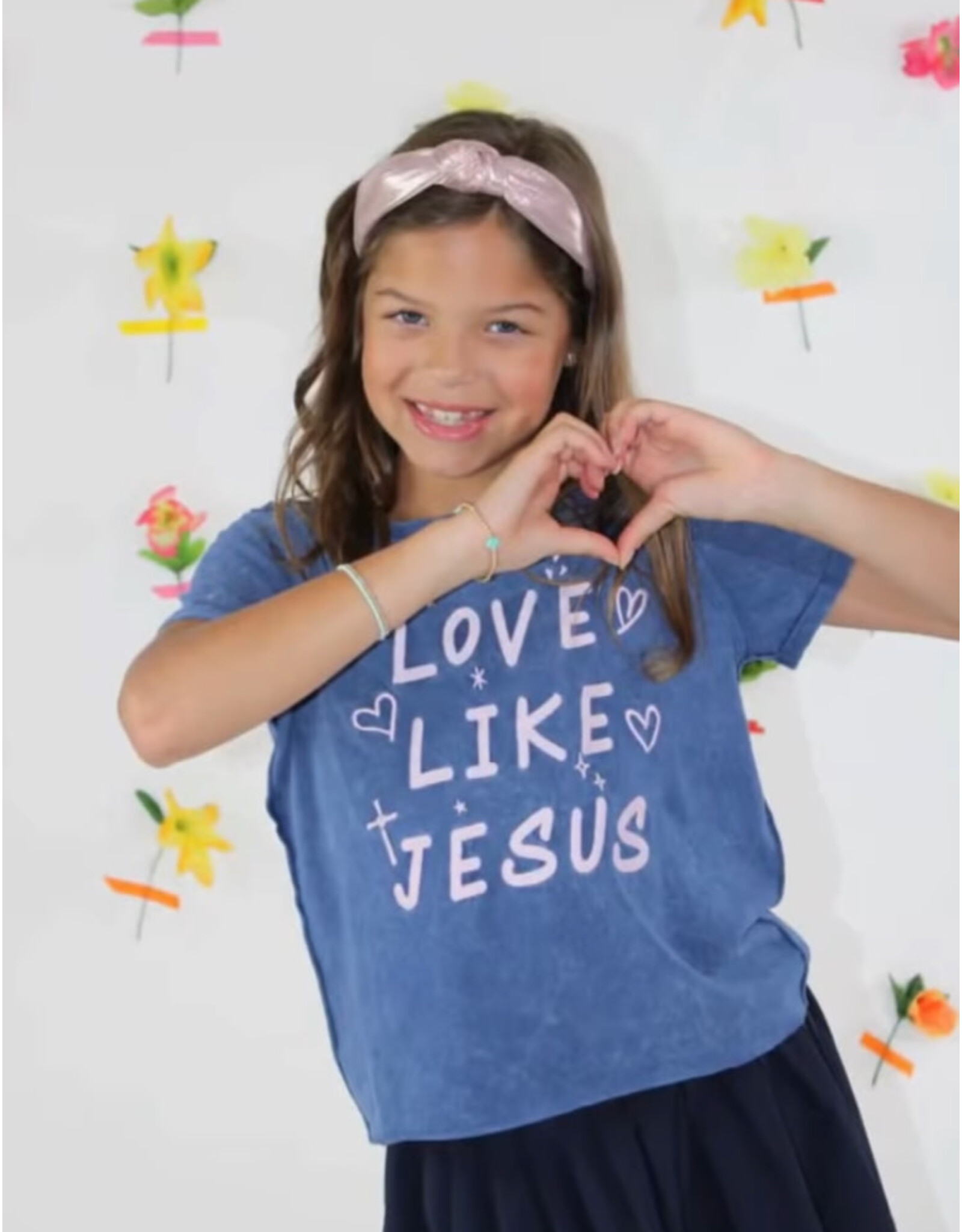Sweet Soul- Love Like Jesus Emb T-Shirt