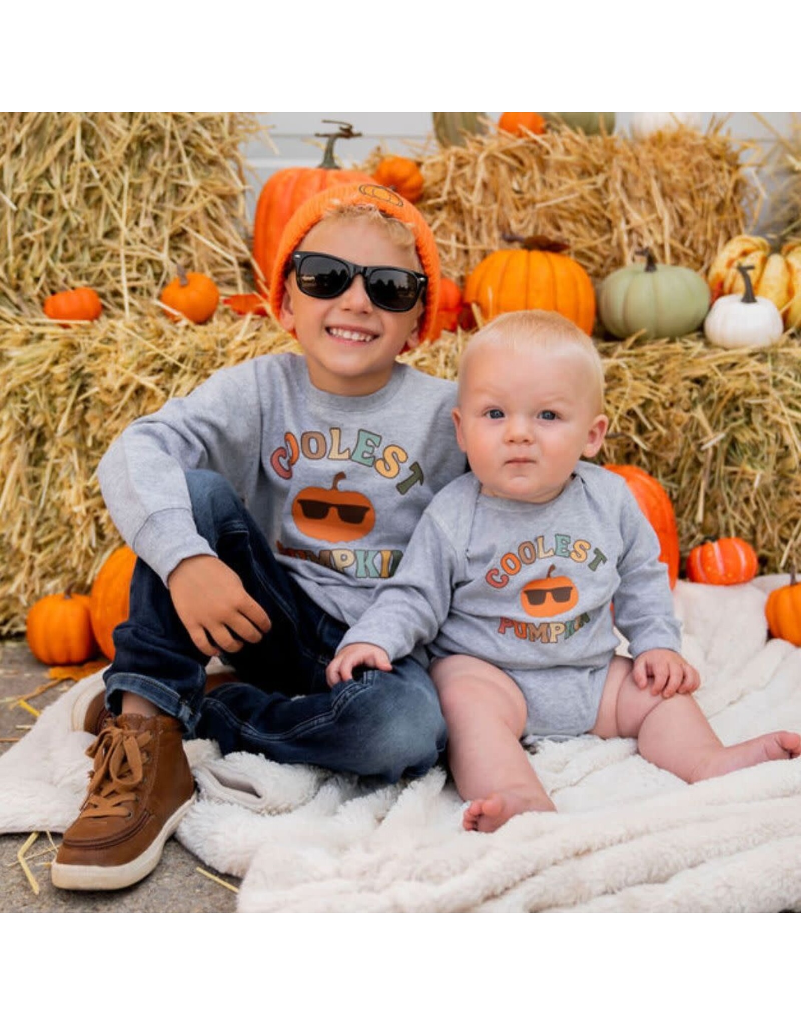 Sweet Wink- Pumpkin Beanie