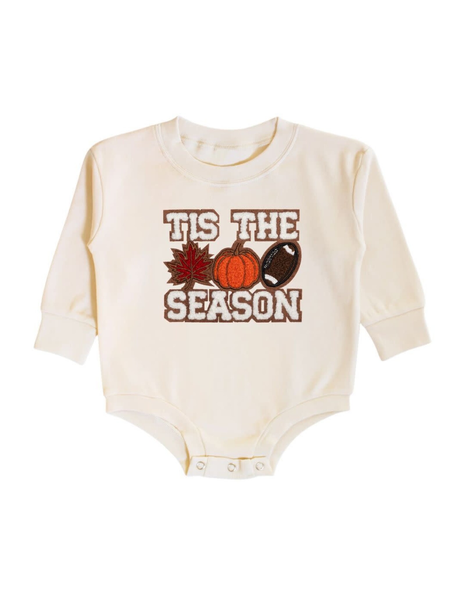 Sweet Wink Sweet Wink- Tis The Season Pumpkin Patch L/S Romper